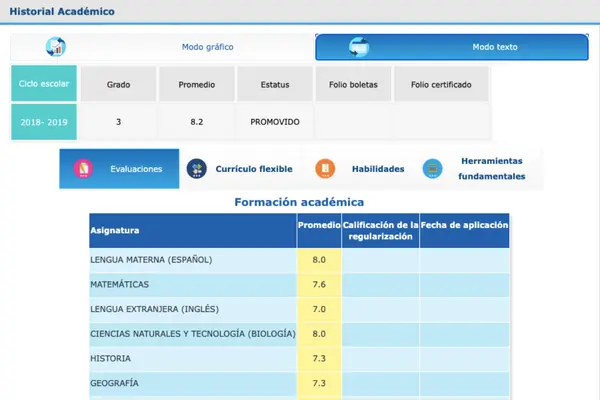 ver calificaciones de preescolar en guanajuato