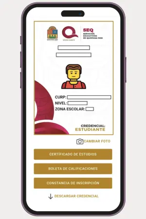credencial de estudiante digital quintana roo